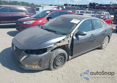 2024 Nissan Sentra S Xtronic Cvt z USA, uszkodzony, nr VIN 3N1AB8BV5RY234355